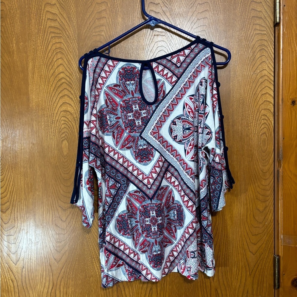 Bohemian Print Women's Top